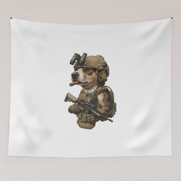 Item preview, Tactical Dog designed and sold by RAWLIFEGRAPHIC.