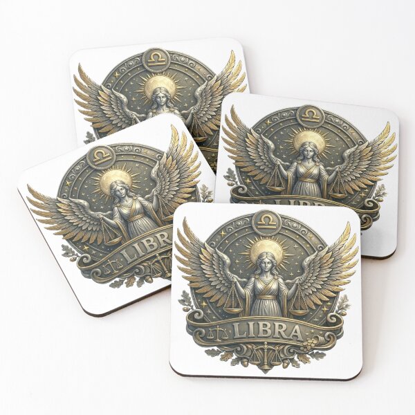 Item preview, Libra Zodiac Sign – Elegant Scales Astrology Design for Libra Birthday Gift designed and sold by Cauldron Crafts.