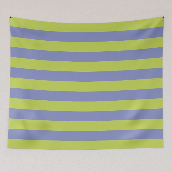 Item preview, SUMMER PRINT HORIZONTAL STRIPES LILAC AND PISTACHIO designed and sold by isamartindesign.