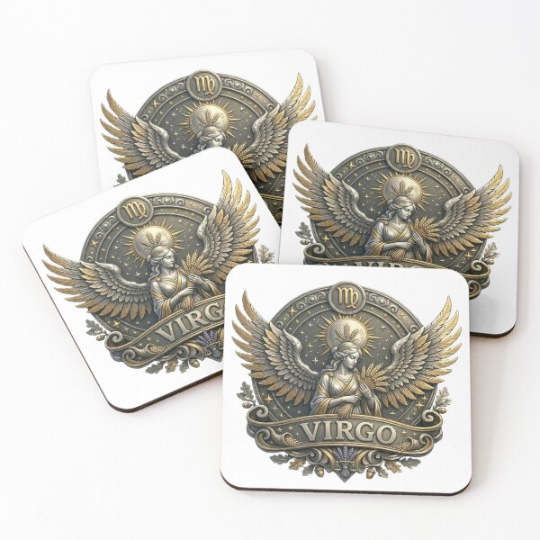 Item preview, Virgo Zodiac Sign – Thoughtful Maiden Astrology Design for Virgo Birthday Gift designed and sold by Cauldron Crafts.