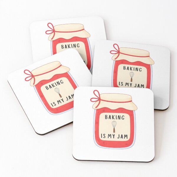 Item preview, Baking Is My Jam Funny Baking Lover designed and sold by krystalRomanart.