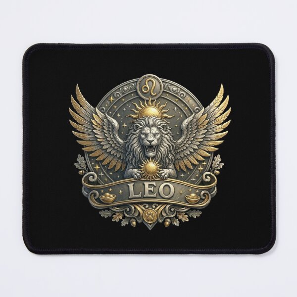 Item preview, Leo Zodiac Sign – Majestic Lion Astrology Design for Leo Birthday Gift designed and sold by Cauldron Crafts.