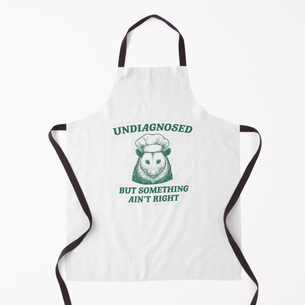 Item preview, Undiagnosed But Something Ain’t Right Possum Funny Meme designed and sold by krystalRomanart.