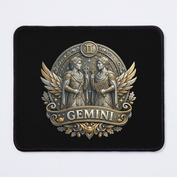 Item preview, Gemini Zodiac Sign – Playful Twins Astrology Design for Gemini Birthday Gift designed and sold by Cauldron Crafts.