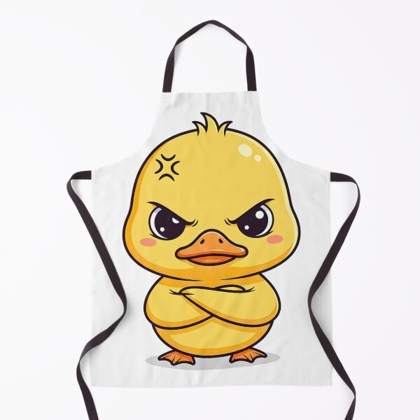 Item preview, Funny Small Angry Yellow Duckling designed and sold by ArtivioShop.