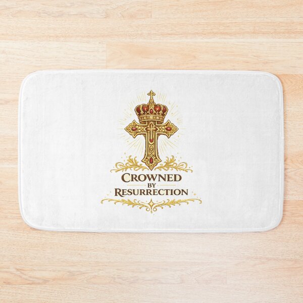 Item preview, Crowned by Resurrection Christian Easter Design designed and sold by StyleLap.