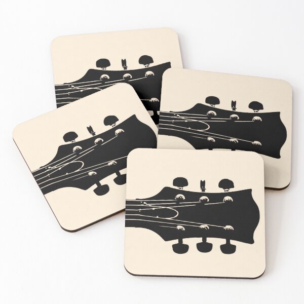 Item preview, Guitar headstock with strings designed and sold by anytka.