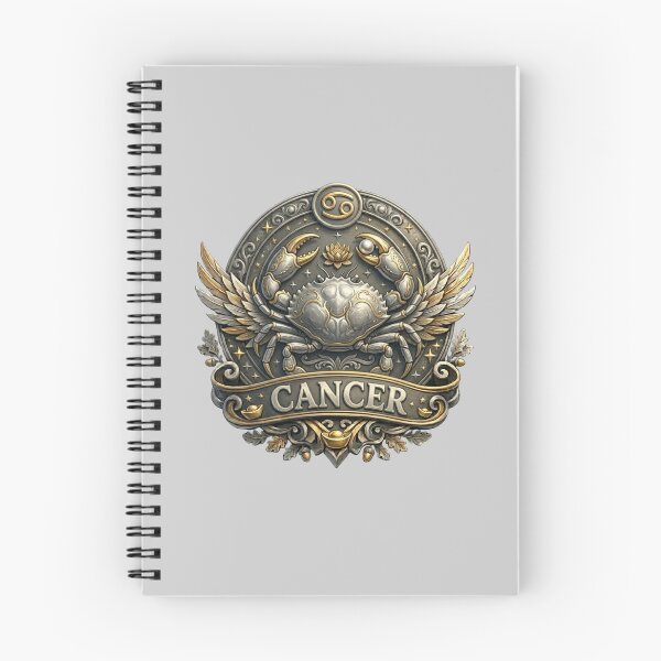 Aperçu de l'œuvre Signe du zodiaque Cancer – Illustration astrologique du Crabe compatissant, cadeau d'anniversaire pour un Cancer créée et vendue par Cauldron Crafts.