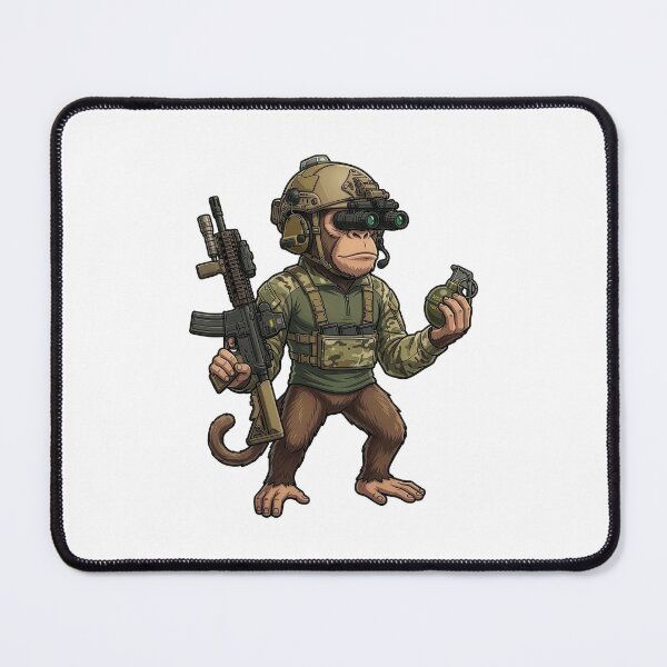 Item preview, Tactical Monkey designed and sold by RAWLIFEGRAPHIC.