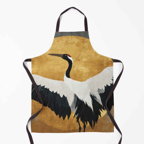 Item preview, Cranes fly in sunset sky above field designed and sold by anytka.