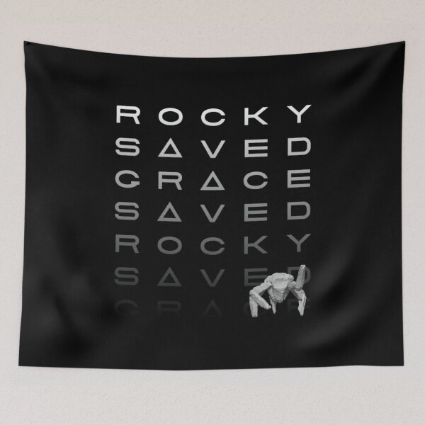 Item preview, Project Hail Mary Rocky Saved Grace Sci Fi Friendship Meme Design designed and sold by Qwertycraftd.