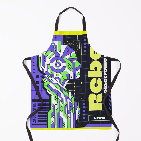 Item preview, Futuristic Neon Robot Graphic | Cyberpunk AI Tech Design | Sci-Fi Electronic Music Aesthetic designed and sold by amareshdas008.