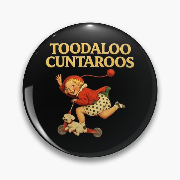 Item preview, Toodaloo Cuntaroos, Funny Retro Kid Scooter Dog Animal Quote Vintage designed and sold by playrify.