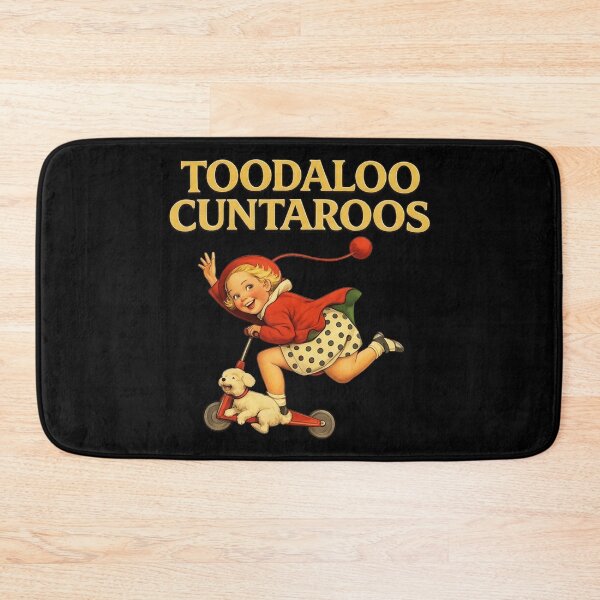 Item preview, Toodaloo Cuntaroos, Funny Retro Kid Scooter Dog Animal Quote Vintage designed and sold by playrify.