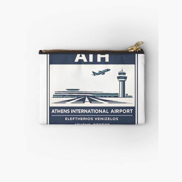 Item preview, ATH Athens Airport Sticker Magnet Greece Aviation Design designed and sold by CLOUTKULT.