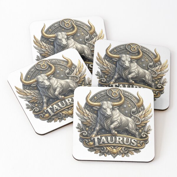 Item preview, Taurus Zodiac Earth Sign – Strong Bull Astrology Design designed and sold by Cauldron Crafts.