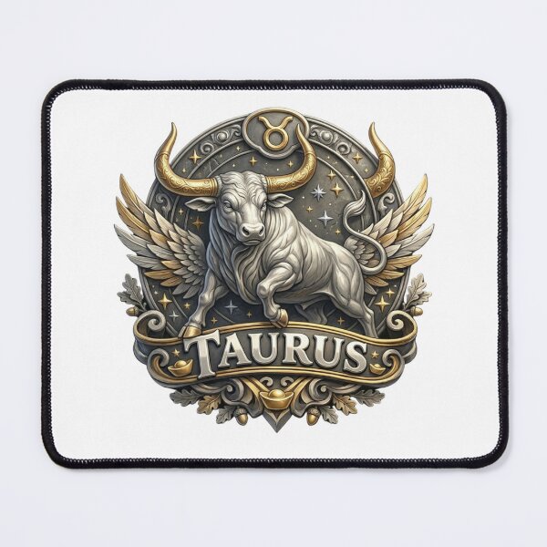 Item preview, Taurus Zodiac Earth Sign – Strong Bull Astrology Design designed and sold by Cauldron Crafts.