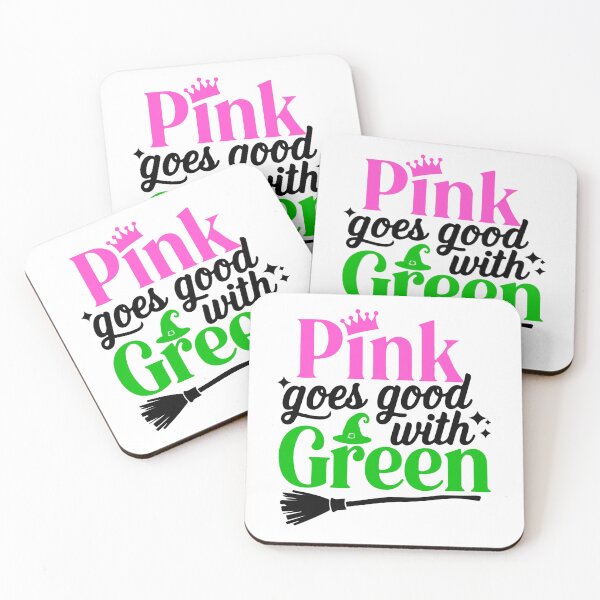Item preview, Wicked Elphaba & Glinda - Pink goes good with green designed and sold by usnava.