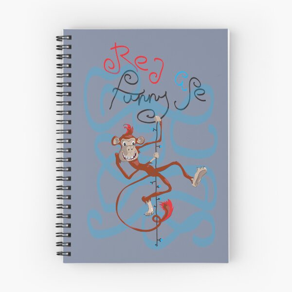 Item preview,  Red Funny monkey hanging on a garland designed and sold by Mevissart.
