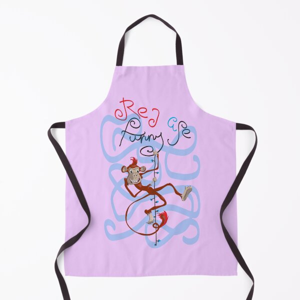 Item preview, Red Funny monkey hanging on a garland designed and sold by Mevissart.
