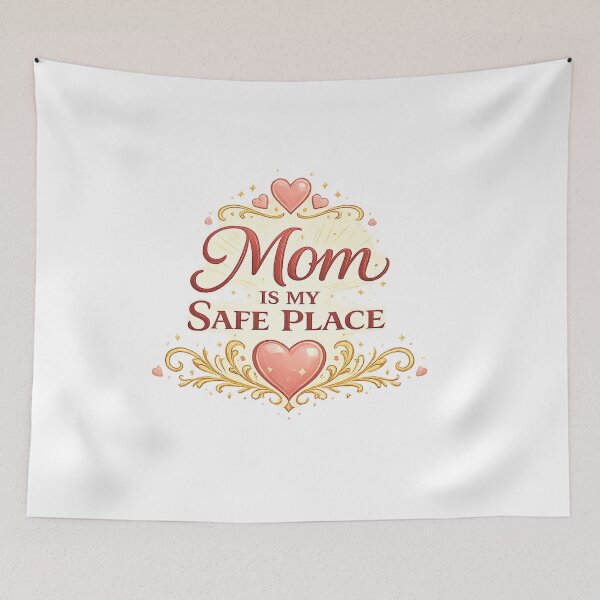 Item preview, Mom Is My Safe Place Mother’s Day Design designed and sold by StyleLap.
