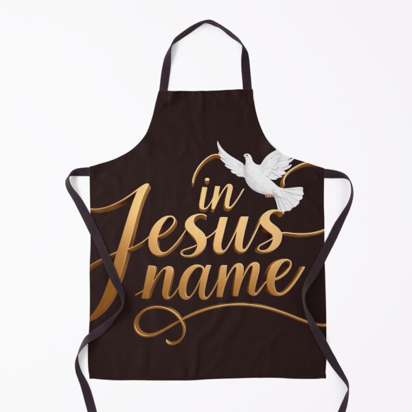 Item preview, In Jesus Name | Faith Based Apparel | Worship Quote Tee | Bible Inspired Religious Gift | Christian Streetwear designed and sold by NoviaRobert.