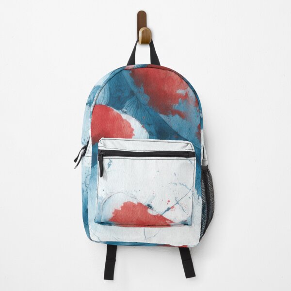 Item preview, Koi fish swim in blue water colors designed and sold by anytka.
