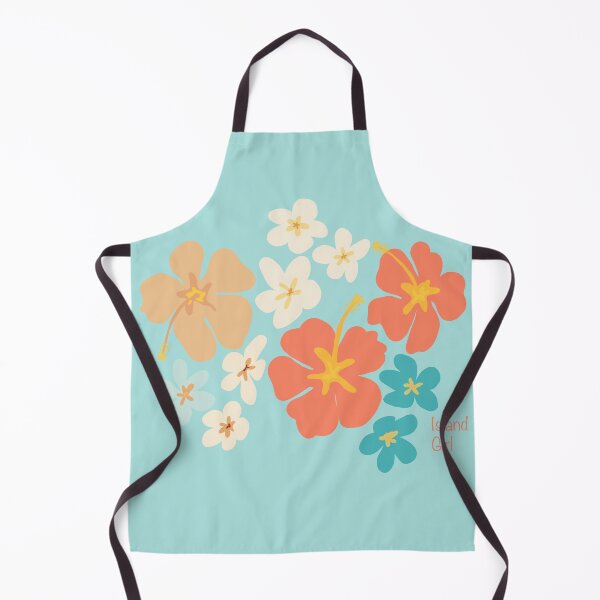 Item preview, Retro Island Girl Hibiscus Bloom designed and sold by JulesGoyco.