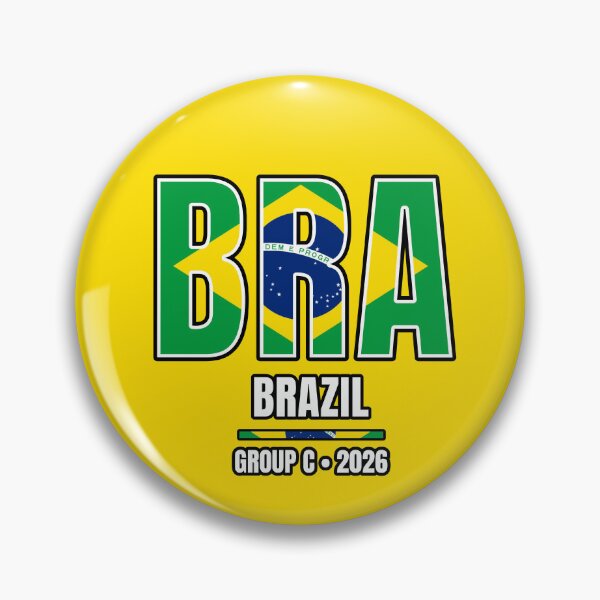 Item preview, Brazil 2026 Football Shirt | BRA Brazil Soccer Fan Apparel | Seleção National Team Supporter Tee | 2026 Gift designed and sold by The Hairy Melon.