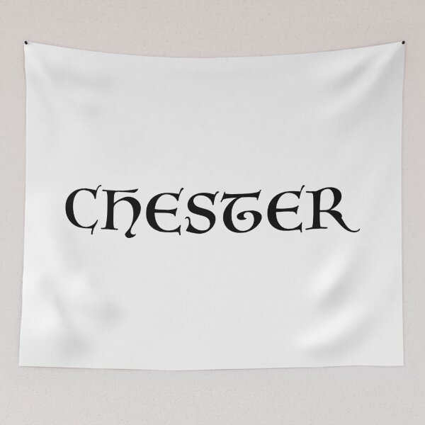 Item preview, Chester old medieval style text (Black) designed and sold by STUDIO-72.