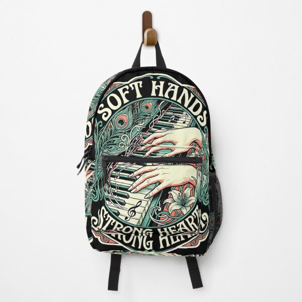 Item preview, Piano Pianist Soft Hands Strong Heart Musician Vintage Music designed and sold by GrandeDuc.
