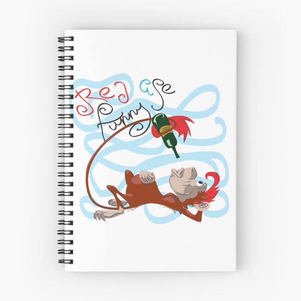 Item preview, Red Funny drunk monkey designed and sold by Mevissart.