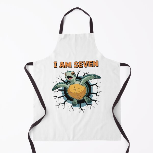 Item preview, 7 Year Old Cute Turtle Birthday 7th Birthday designed and sold by RobertLeibowitz.