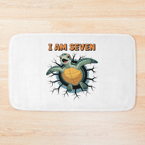 Item preview, 7 Year Old Cute Turtle Birthday 7th Birthday designed and sold by RobertLeibowitz.