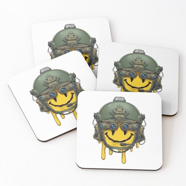 Item preview, Smiley Emoticon Tactical designed and sold by RAWLIFEGRAPHIC.