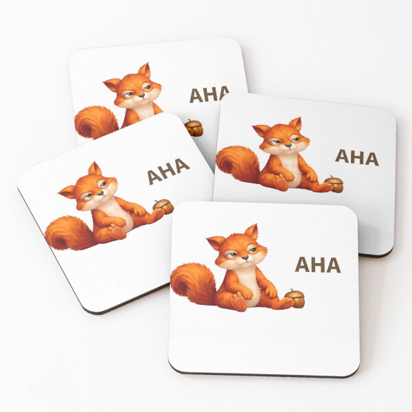 Item preview, Aha – Fips the squirrel designed and sold by AlpineInkStudio.