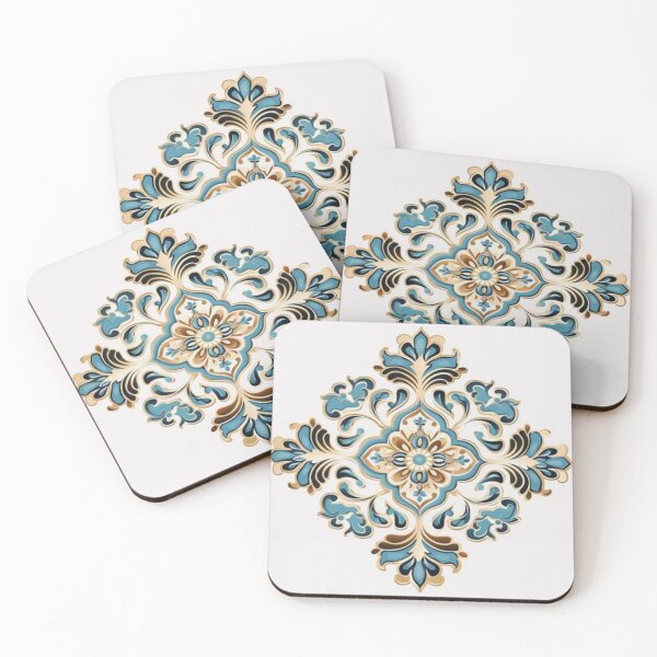 Item preview, Traditional floral ceramic ornament designed and sold by NivyasArtistry.