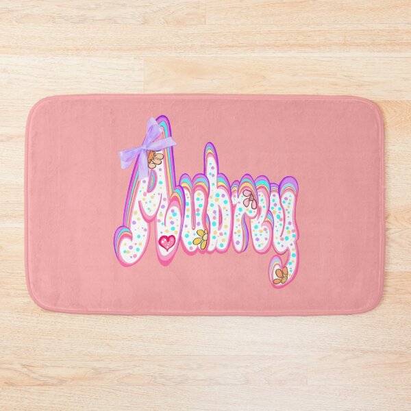 Item preview, Aubrey Name - Kawaii Pastel flowers, sprinkles and purple bow. Top 10 best personaIized custom name gift ideas for girls and women named Aubrey designed and sold by Artonmytee.