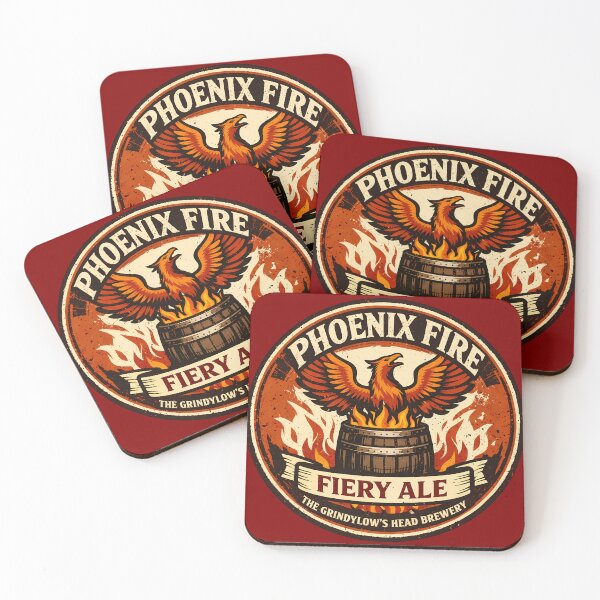 Item preview, Phoenix Fire Spicy Amber Ale Label designed and sold by agearb.