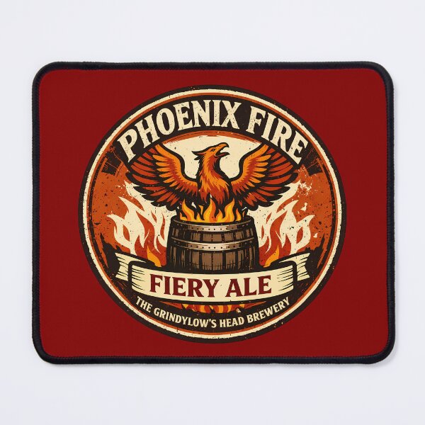 Item preview, Phoenix Fire Spicy Amber Ale Label designed and sold by agearb.