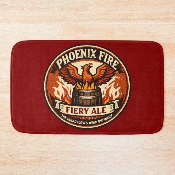 Item preview, Phoenix Fire Spicy Amber Ale Label designed and sold by agearb.