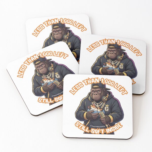 Item preview,  Funny Gorilla Hip Hop Gift – Endangered Animal Humor – Birthday Gift Animal Lover Cat Lover designed and sold by Nature & Moustaches.