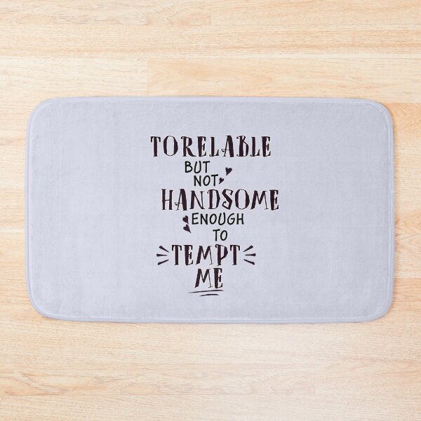 Item preview, Mr Darcy Quote designed and sold by Izaa-aart.