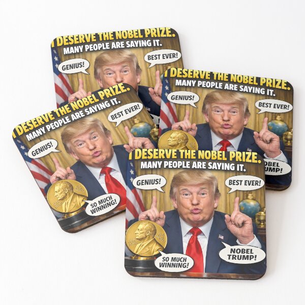 Item preview, Trump Nobel Prize Meme – Political Satire Humor | Funny “So Much Winning” Parody Design designed and sold by Imagetore.