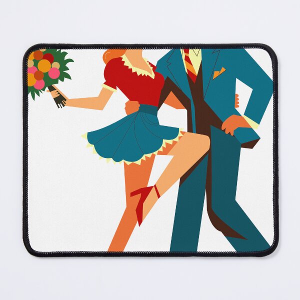 Item preview, Romantic Vintage Dance Illustration designed and sold by DesignbyAnnaM.