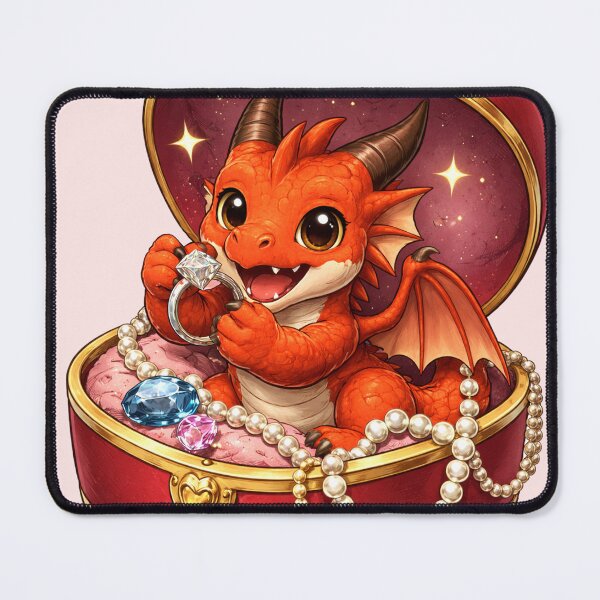 Item preview, Cute Baby Dragon Treasure Keeper designed and sold by Hatchling Hollow.