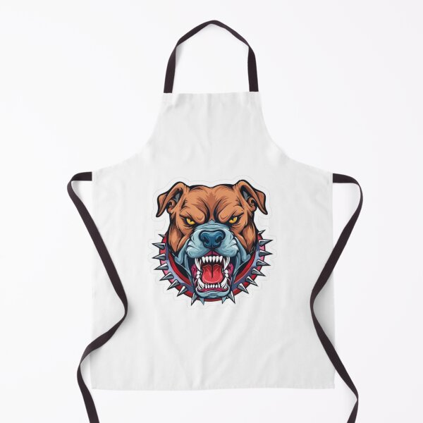 Item preview, Fierce Guard Dog Illustration Sticker designed and sold by TREND DESIGN SHOP.