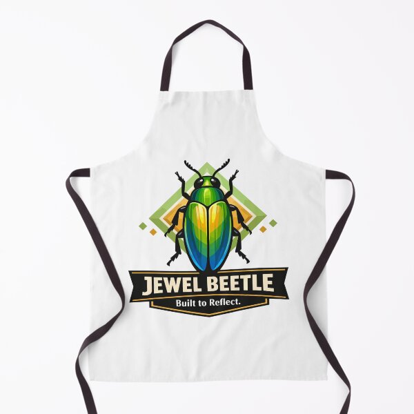 Item preview, Iridescent Jewel Beetle Reflective Symmetry designed and sold by WildlifeInc.