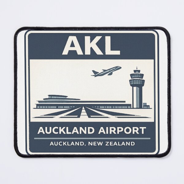 Item preview, AKL Auckland Airport Sticker Magnet New Zealand Aviation Design designed and sold by CLOUTKULT.