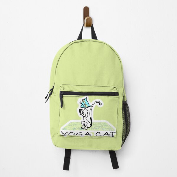 Item preview, Yoga Cat on a woven rug for yogalovers designed and sold by Mevissart.